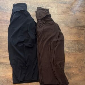 Aerie Black and Brown Pants 2 pairs!